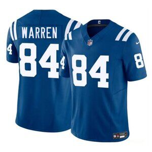 Mens Big Tall 4XL 5XL 6XL Tyler Warren Blue Jersey Stitched